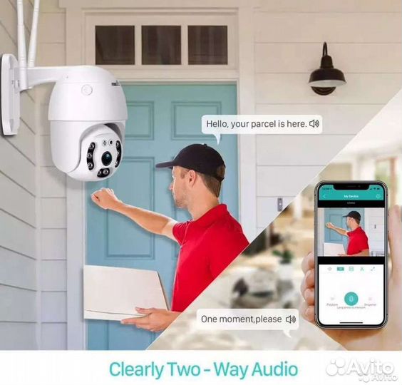 Wi Fi камера видеонаблюдения 3/5/8 Мп/4g