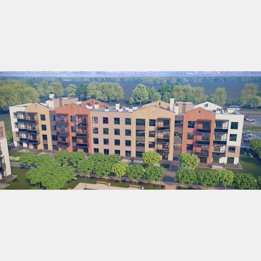 2-к. квартира, 74,7 м², 1/5 эт.