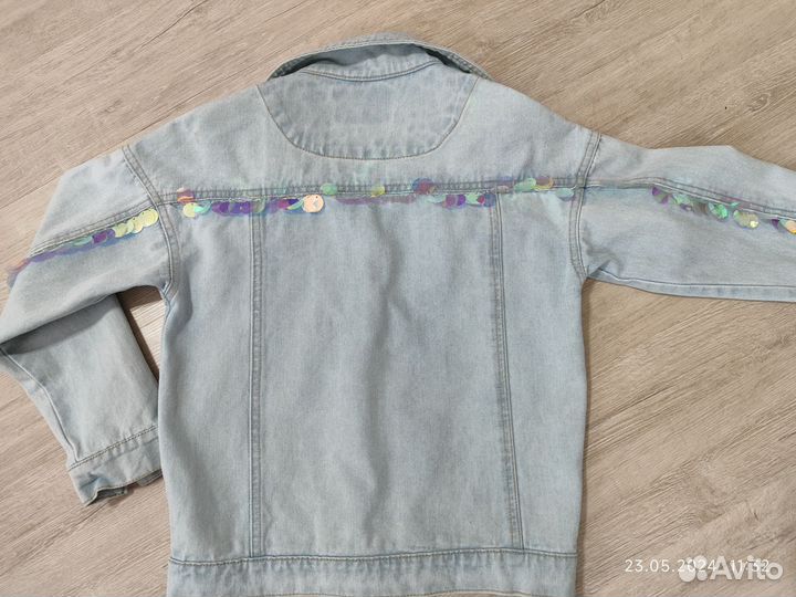 Куртка джинсовая для девочки