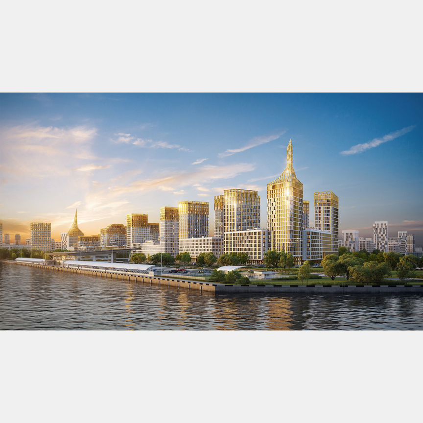 2-к. квартира, 65,1 м², 4/19 эт.