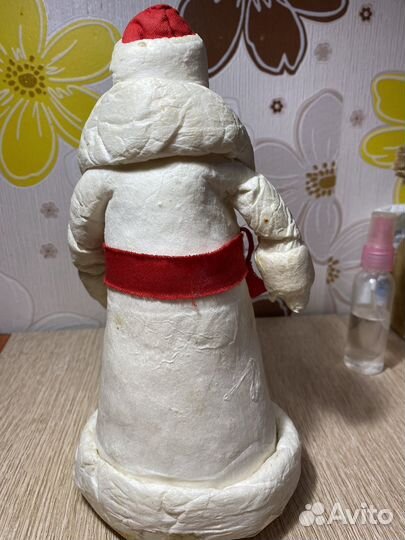 Дед Мороз ватный СССР