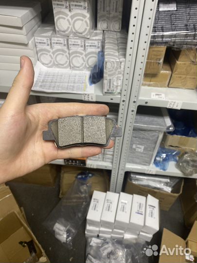 Колодки тормозные задние