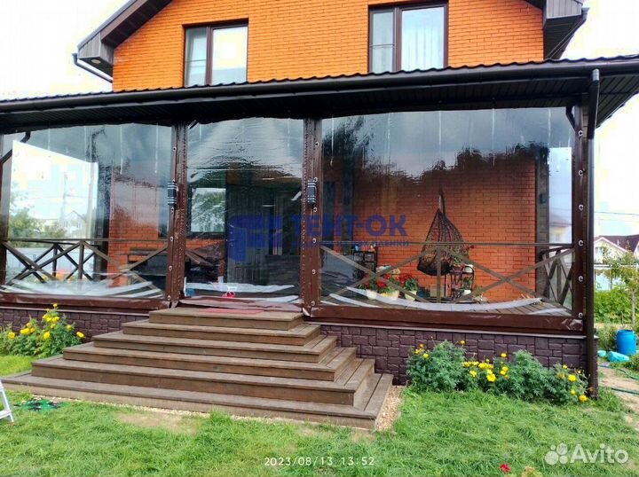 Мягкие окна для террас