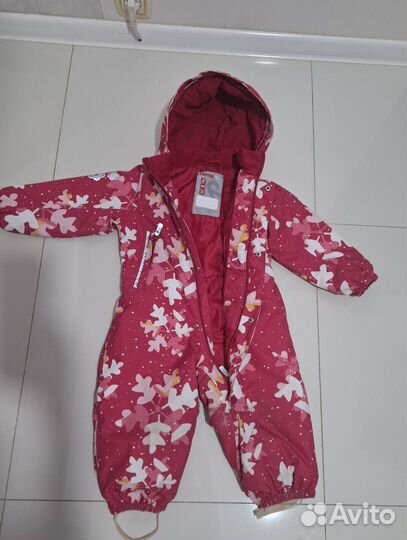 Зимний комбинезон для девочки Reima 86