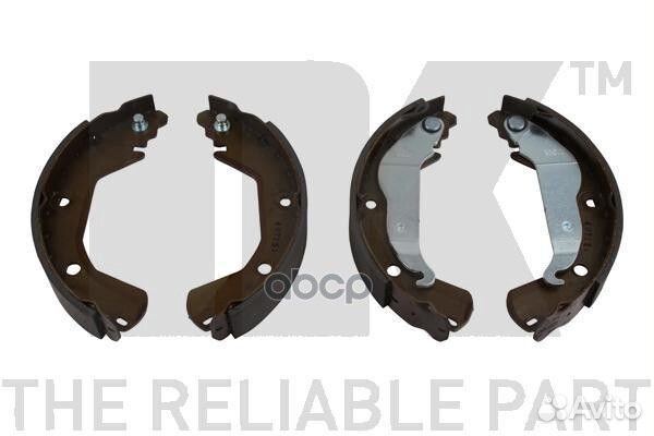Колодки тормозные барабанные Chevrolet Aveo 273