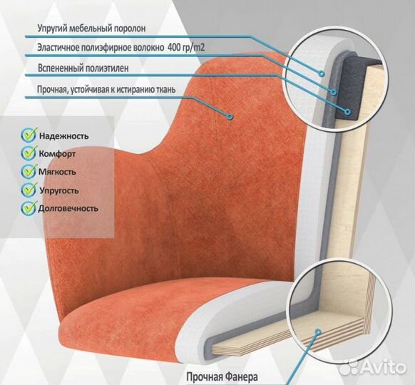 Стулья Camellia для дома и офиса