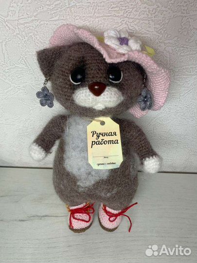 Кошечка ручная работа игрушки