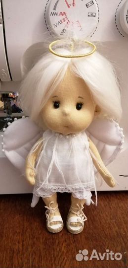 Текстильная кукла ручной работы