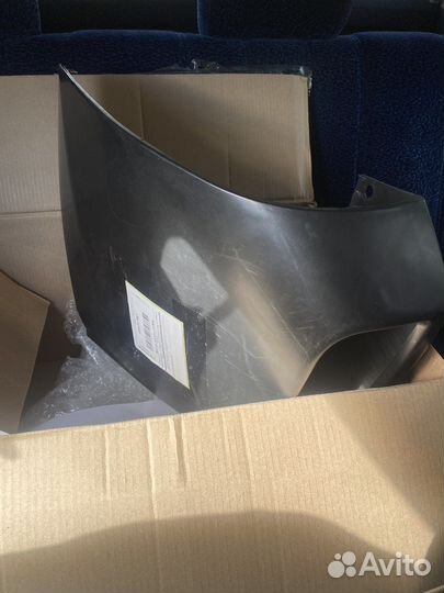 Левый бампер chery tiggo