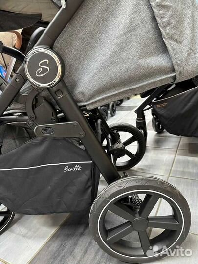 Прогулочная коляска Sevillababy Ellion серая