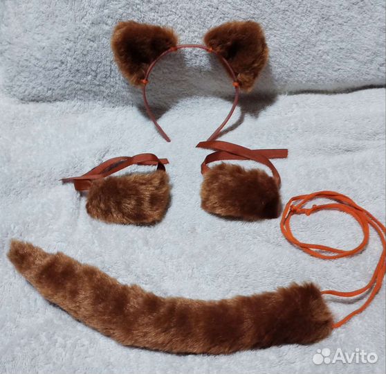 Костюм лисы,рыжего кота,белки,собаки