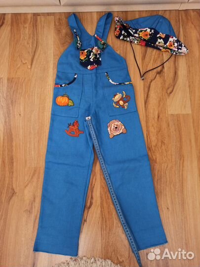 Комбинезон р. 104-110 + панама