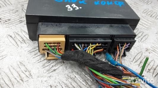 Блок комфорта volkswagen touareg 7L (2NN14M301)