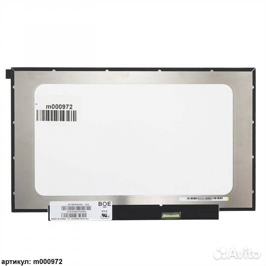Матрица NT140WHM-N44 V8.0 /30 Pin eDP/1366x768/TN