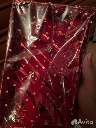 Красная лента невесты бель багы