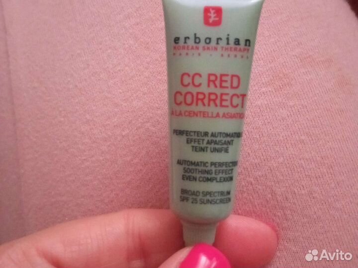 Erborian CC red correct 5 ml, сс water 5 ml