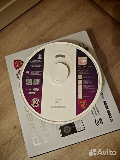 Робот пылесос polaris pvcr 5001 wifi IQ home