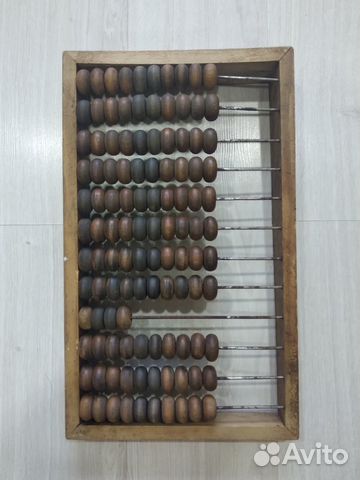 Винтажные деревянные счёты