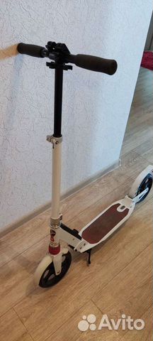 Самокат взрослый с амортизаторами складной