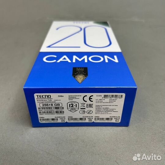 TECNO Camon 20, 8/256 ГБ