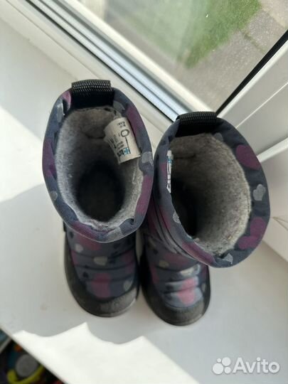 Сапоги зимние для девочки 24