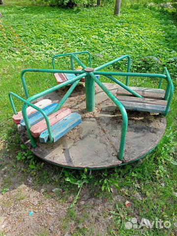 Детские качели уличные бу купить в Санкт-Петербурге | Личные вещи | Авито