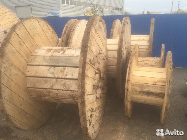 Вывозим кабельные барабаны