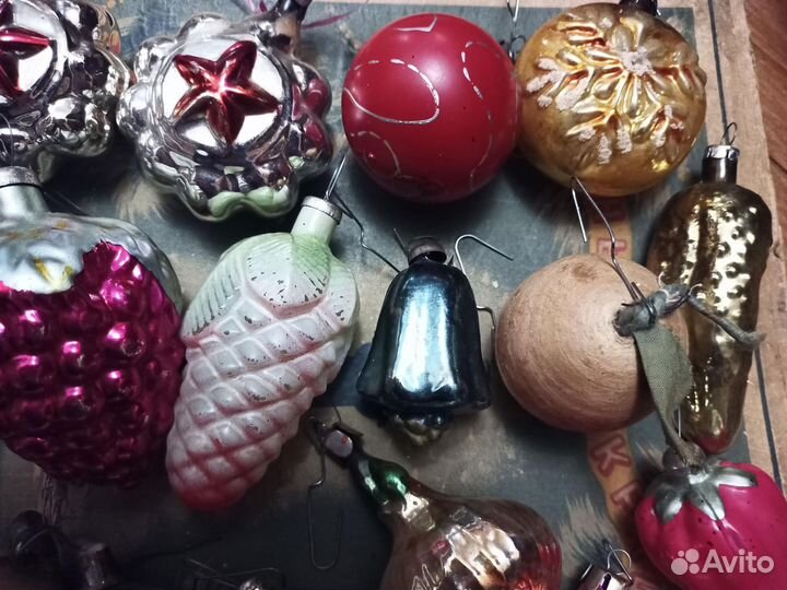 Ретро елочные игрушки СССР
