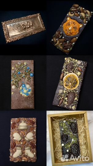 Тематические подарки из шоколада ручная работа