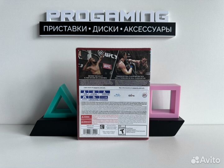 UFC 3 диск для Sony PS4