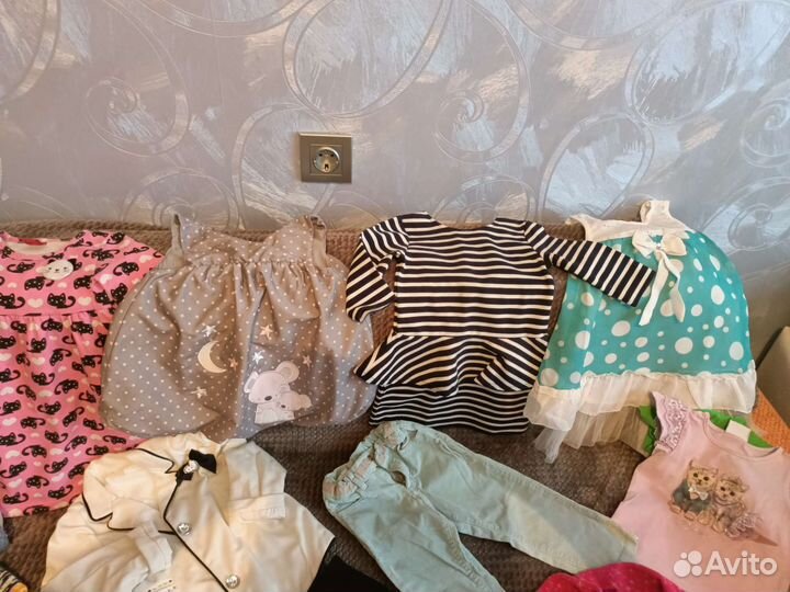 Пакет одежды на девочку 98-116