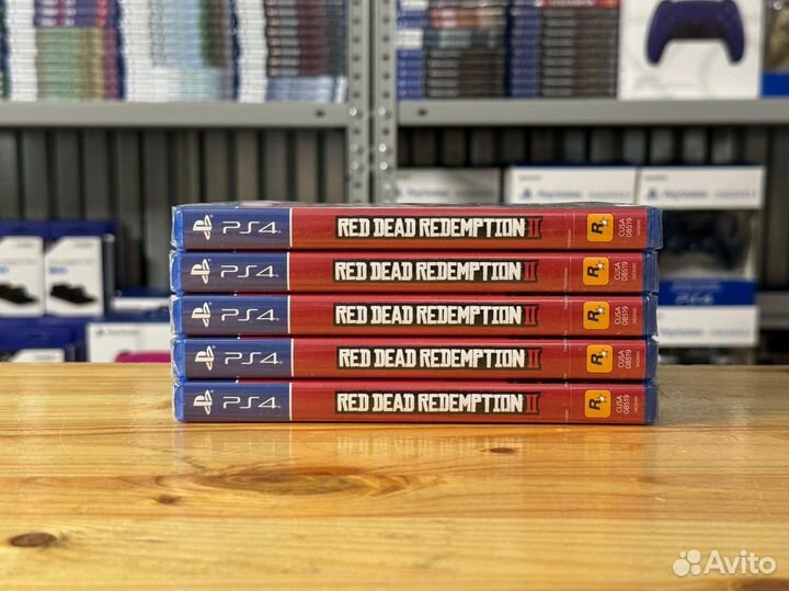 Диск Red Dead Redemption 2 PS4 (Новый)