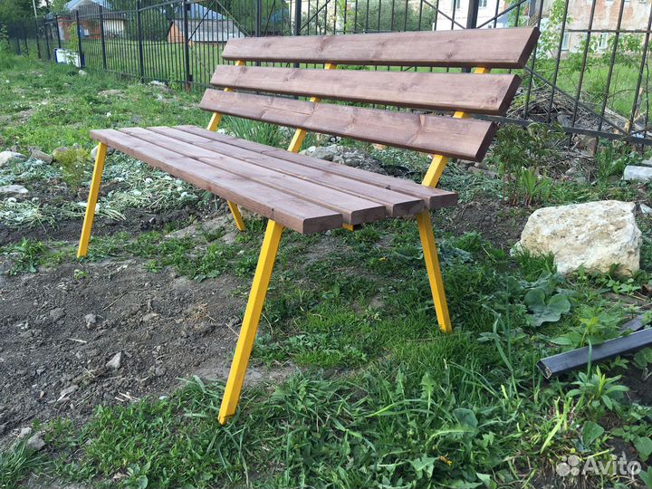Скамейка садовая