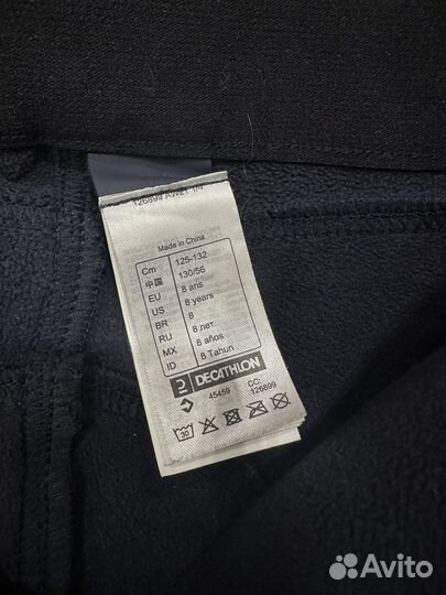 Бриджи детские 122 для верховой езды утепленные