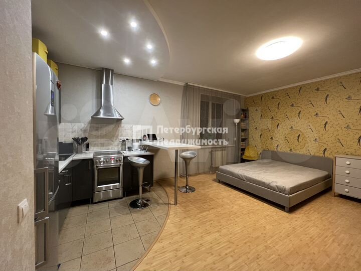 Квартира-студия, 34,7 м², 2/6 эт.