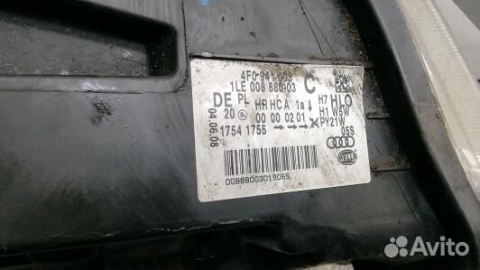 Фара левая audi A6 C6 (HEA35MR01)