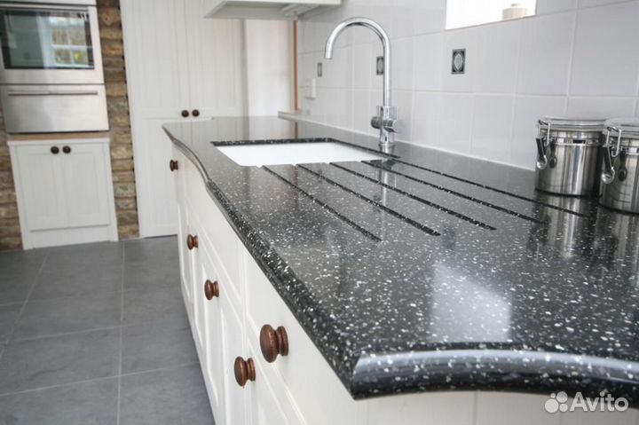 Столешница из искусственного камня (кварц, акрил)
