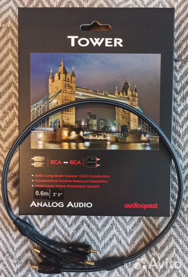 Кабель RCA Audioquest Tower