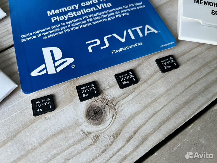 Оригинальные карты памяти Ps Vita