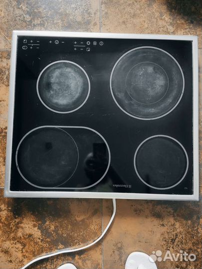 Варочная панель электрическая electrolux