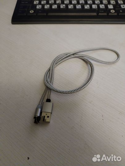 Магнитный кабель с двумя разъемами