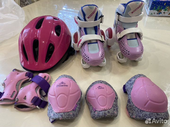 Детские ролики и защита