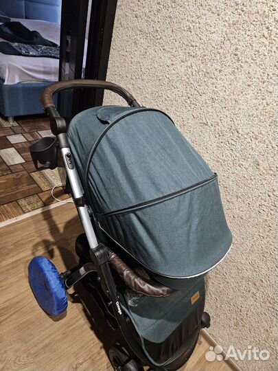 Коляска прогулочная от 7 месяцев гелевые колёса
