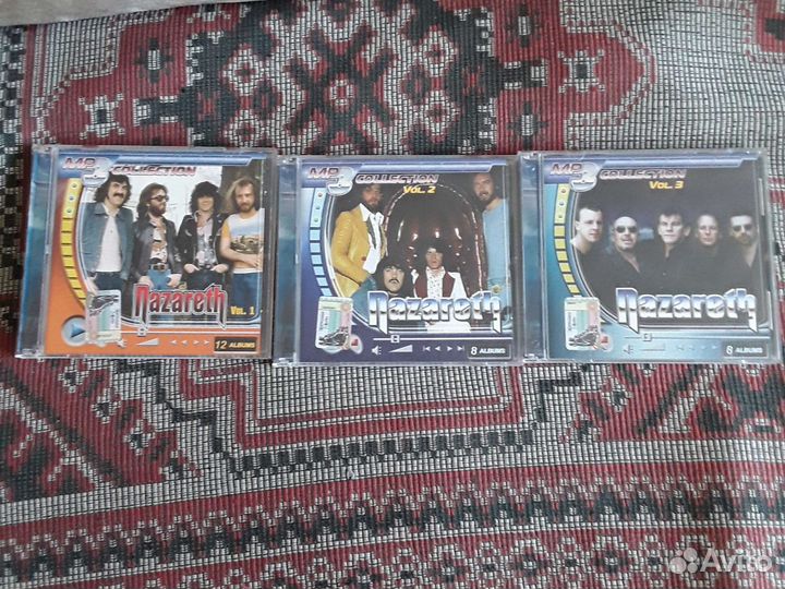 Сд диски nazareth 3 диска