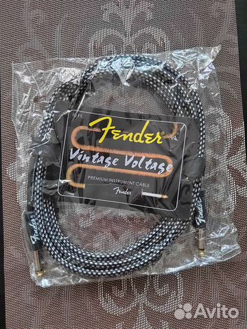 Гитарный кабель Fender 3m Vintage Voltage