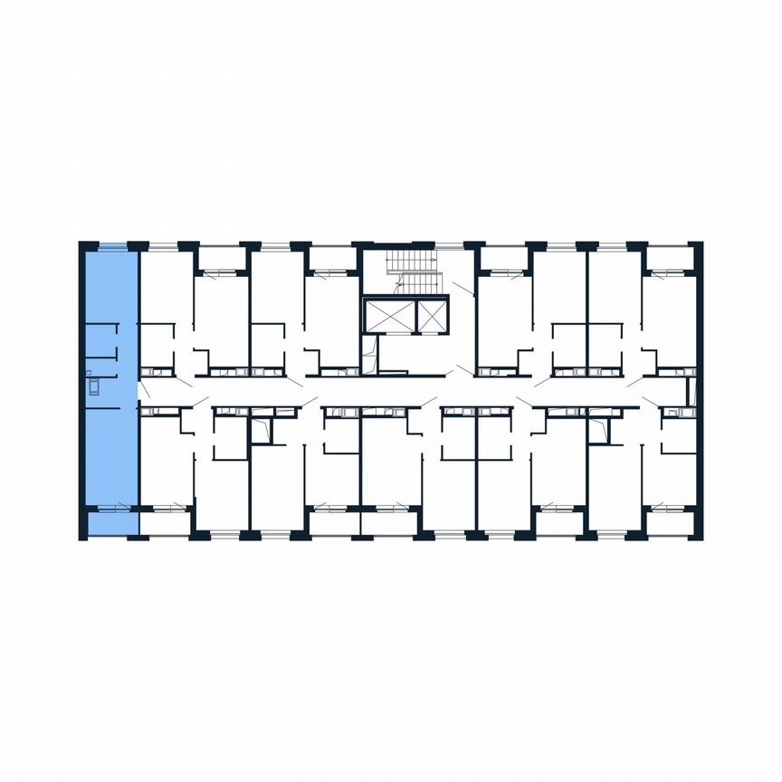 2-к. квартира, 40,7 м², 3/12 эт.