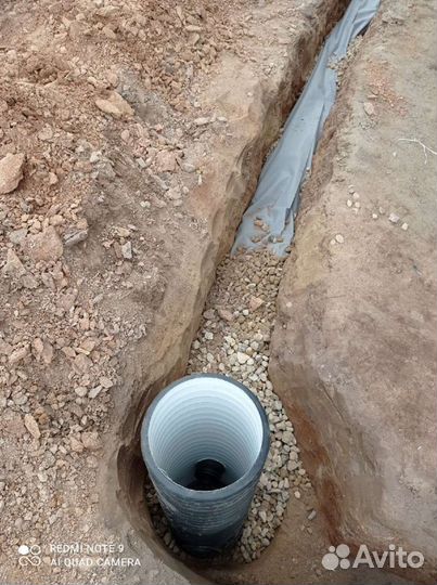 Септик под ключ услуги мини экскаватора