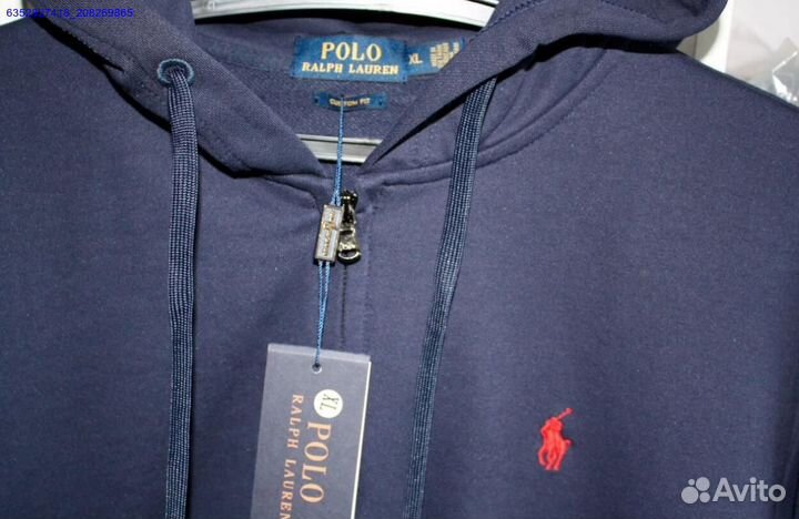 Polo Ralph Lauren зип худи хлопок (Арт.93750)