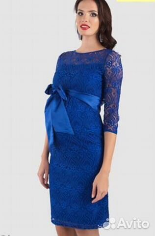 Вечернее платье для беременных 46