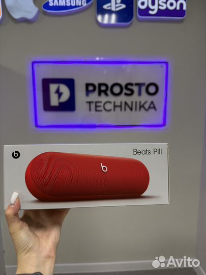 Портативная акустика Beats Pill Seriously loud Red